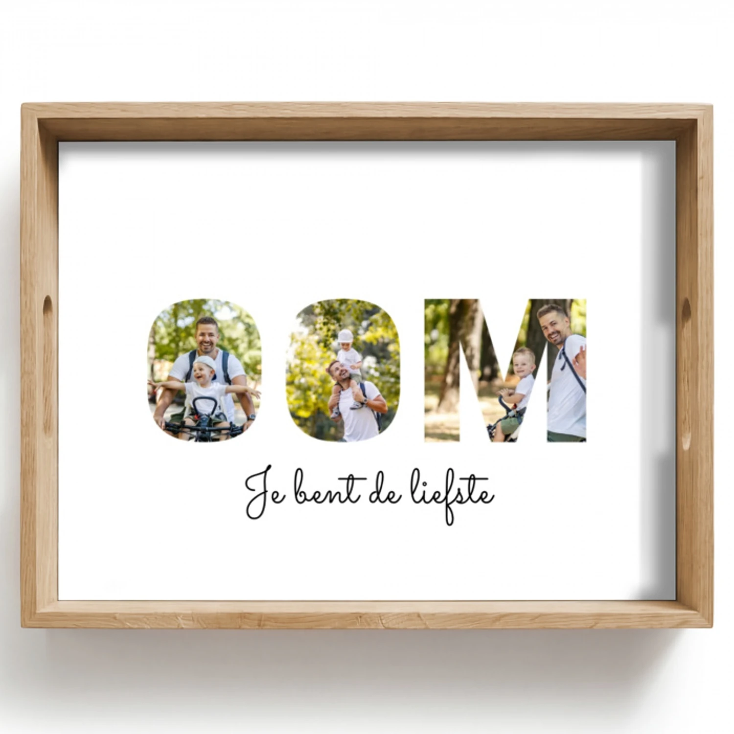 Oom - Lettercollage Dienblad Rechthoek middel -z3d_shopping