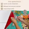 Luipaard - Bloemen - Kroon keuken achterwand spatscherm klein -spatscherm_NL