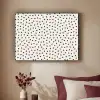 Valentijn - Liefde - Zwart - Wit Textielframe zwart klein 947 -sfeer1