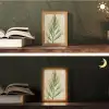 Dennentak - Naaldvormige bladeren - Lichtgroen Light Box met kabel (Tafellamp) klein -sfeer3