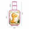 Dino - Voetbal - Oranje Kinderkoffer - Roze klein -productfoto_formaten
