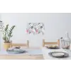 Bladeren - Jungle - Pastel - Tropisch Muursticker klein -eettafel