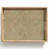 Beige - Marmer - Witte aders Dienblad Rechthoek middel 911 -z3d_shopping