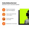 Vrouw - Sterrenhemel - Groen Inductie beschermer vinyl 3mm klein -zzzzzzz-td-ups