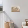 Hazestaartgras - Graanharen - Zonlicht tuinposter los doek klein -sfeer8