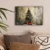 Kerstboom - Vintage - Kerst - Cadeau canvas 2cm klein -sfeer1