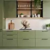 Bloem - Beige - Crème keuken achterwand 2 middel -sfeer3
