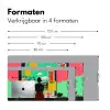 Vrouw - Keuken - Katten - Doorkijk Muismat XXL klein -sfeer5