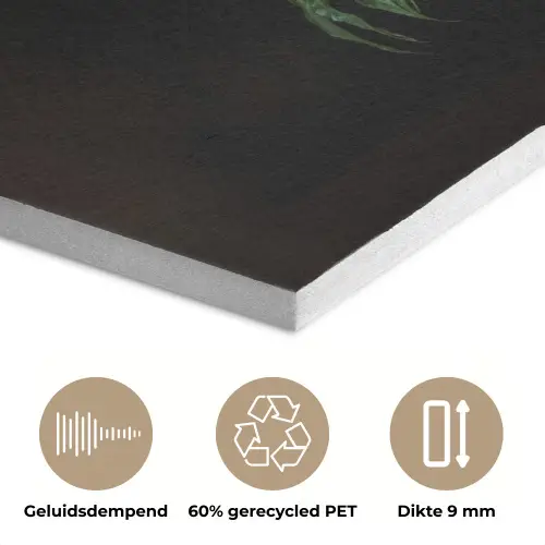Schaal - Boeket - Bloemen PET vilt klein -closeup_NL