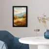 Landschap - Illustratie - Natuur fotolijst zwart zonder passe partout klein -sfeer4