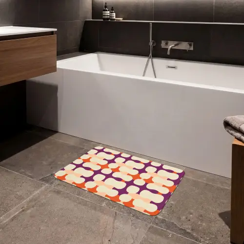 Modern - Patroon - Kleurrijk Badmat klein 997 -sfeer3