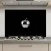 Appel - Metallic - Symmetrisch keuken achterwand spatscherm klein -3d_website