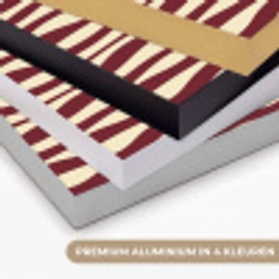 Golven - Rood - Patroon - Crème Textielframe zwart klein 947 -USP_kleurenNL