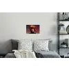 Vrouw - Donuts - Kleurrijk Muursticker klein -slaapkamer