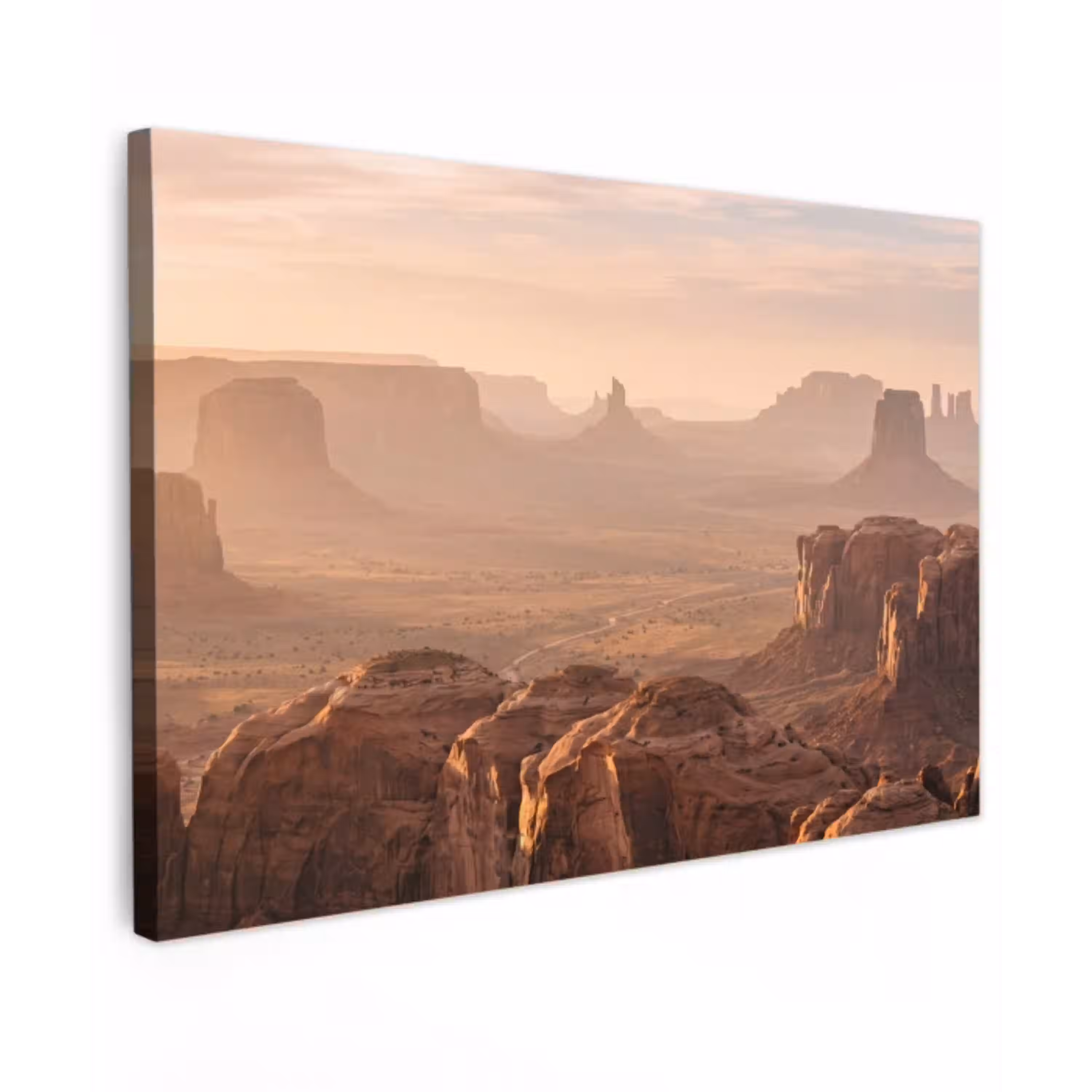 Woestijn - Landschap - Natuur Tuinposter op houten frame 2 cm dik klein -3d