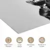 Hond - Zwart - Wijnglas - Zonnebril poster papier klein -closeup_NL