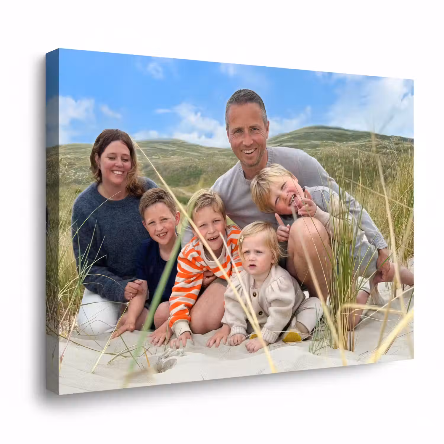 Foto op canvas