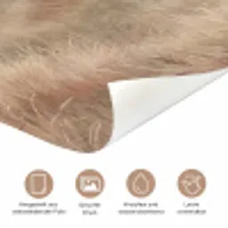 Landschap - Minimalistisch - Beige deurposter klein -tcloseup_DE