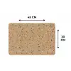 Terrazzo - Patroon - Beige Placemat vinyl groot 368 -specs