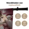 Goud - Marmer - Paars Wandkleed katoen klein -sfeer2