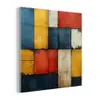 Mondriaan stijl - Kunst - Kleurrijk - Modern plexiglas 5mm klein -z3d