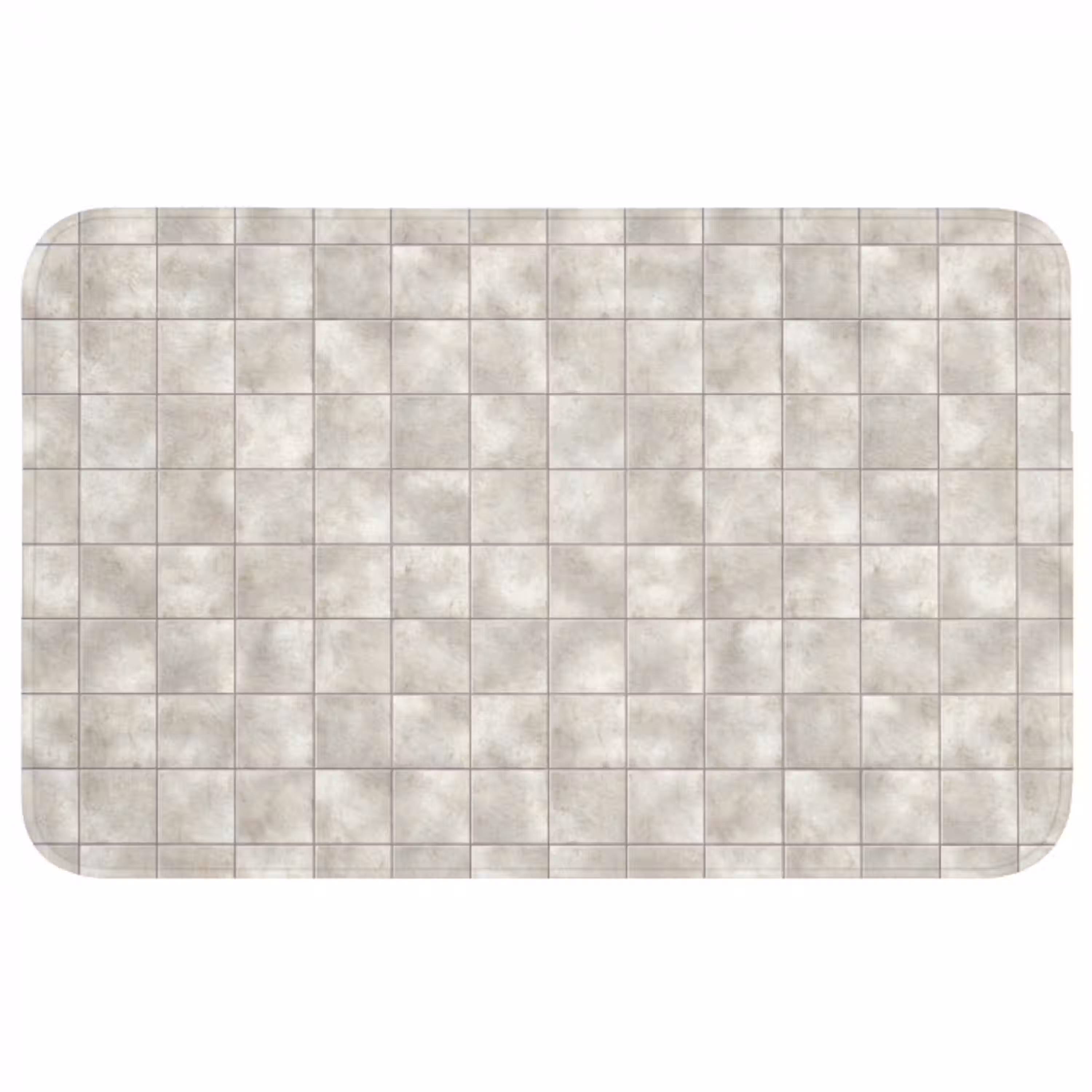 Tegels - Natuurlijk - Grijs WCmat middel 1009 -3d