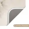 Paardenbloem - Minimalistisch - Wit WCmat klein -USP_AntislipNL