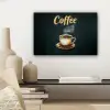 Koffie - Schotel - Koffiebonen - Retro canvas 2cm klein -sfeer6