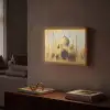 Moskee - Goud - Arabisch - Ramadan - Islamitische Light Box met batterij (Wandlamp) middel -sfeer1