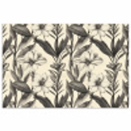 Klassiek - Botanisch - Zwart - Beige poster papier klein 62 -3d