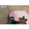 Disco - Fruit - Glitter - Strawberry Placemat vinyl groot -closeup
