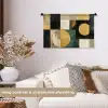Abstract - Goud - Brons - Vormen - Geometrisch Wandkleed katoen klein -sfeer1