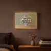 Bloem - Quote - Vintage - Art Light Box met batterij (Wandlamp) middel -sfeer4