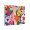 Bloemen - Kleurrijk - Stippen PET vilt klein -3d