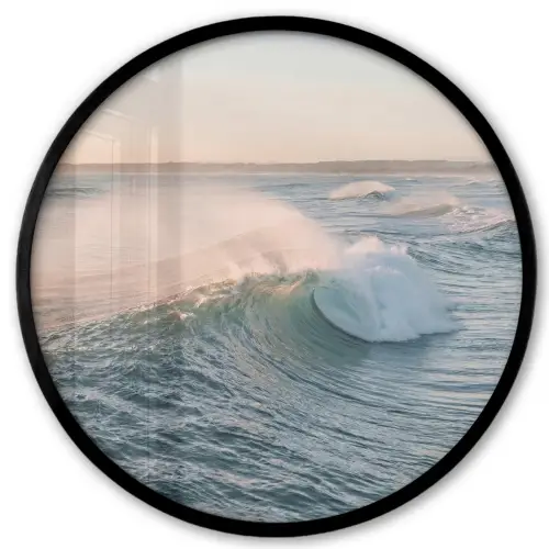 Golf - Zee - Water Fotolijst rond zonder passe partout klein -3d