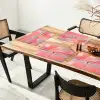 Roze - Surfen - Zee Placemat vinyl groot -zzsfeer4_Kitchenyeah-website