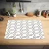 Grafisch - Patroon - Modern - Hexagon Inductie beschermer vinyl 3mm klein 276 -sfeer5