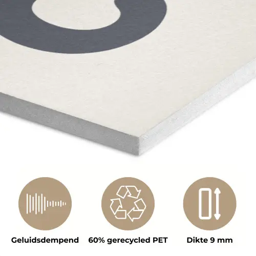 Quote - Grijs - Wit PET vilt klein -closeup_NL