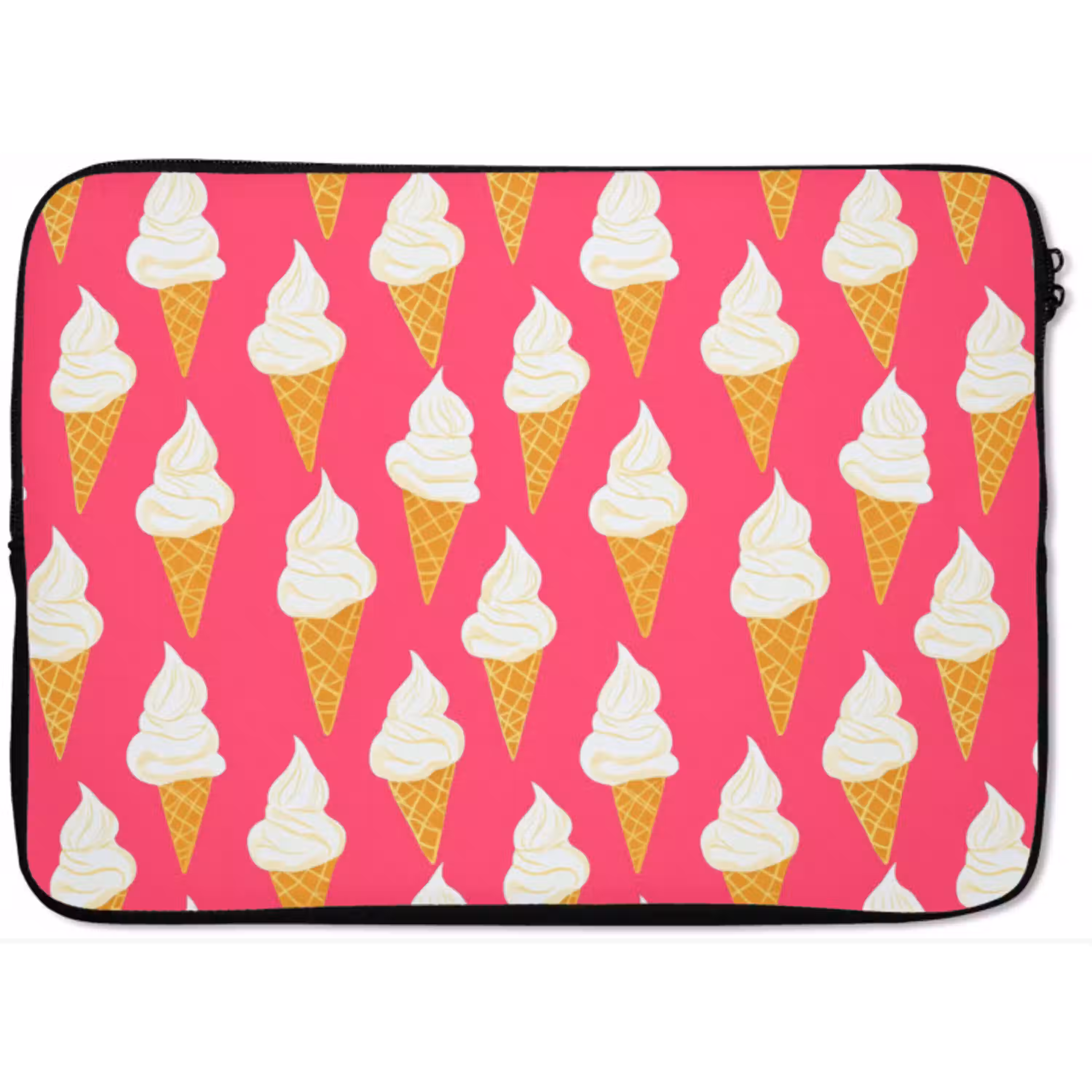 Softijs - Horentje - Roze laptophoes neopreen klein 279 -zkaufland3dotto