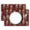 Donker - Cowboy - Laars - Patroon Placemat vinyl groot 368 -zzsfeer2_Kitchenyeah-website