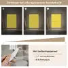Stippen - Modern - Geel Light Box met kabel (Tafellamp) klein 925 -USP_dimbaarNL