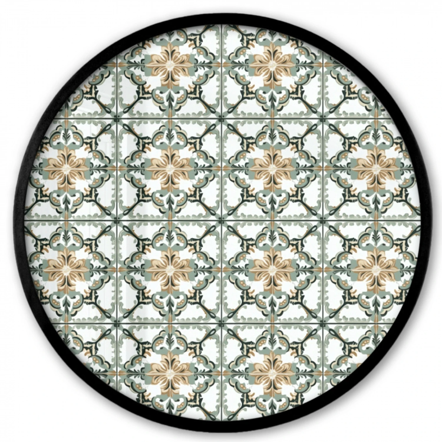 Floraal - Verweerd - Keurrijk Fotolijst rond zonder passe partout klein 856 -3d