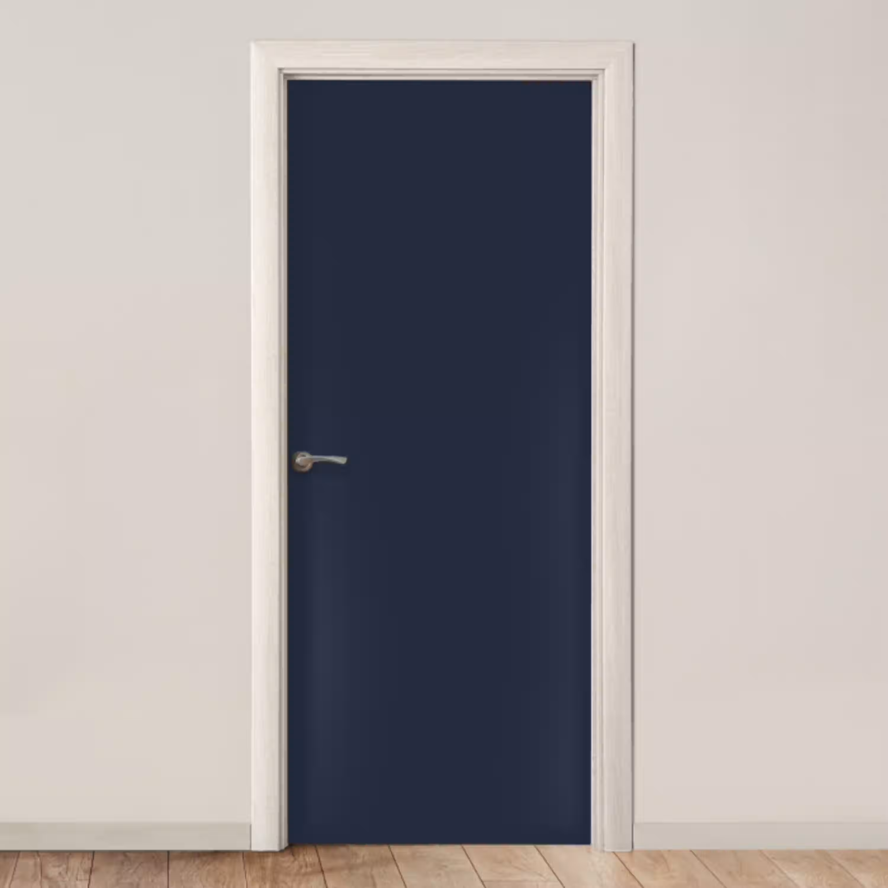 Geldersblauw - Blauw - Klassiek deurposter klein 289 -3d_beige