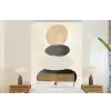 Japandi - Wabi sabi - Beige fotobehang vinyl groot -bed