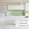 Glanzend - Mozaïek - Tegels - Zacht - Groen keuken achterwand 2 middel 871 -sfeer4_FR