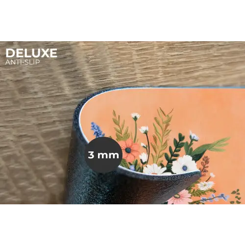 Boeket - Strikje - Quote Placemat vinyl groot -closeup