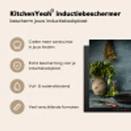 Stilte voor het Koken Inductie beschermer vinyl 3mm middel -sfeer2