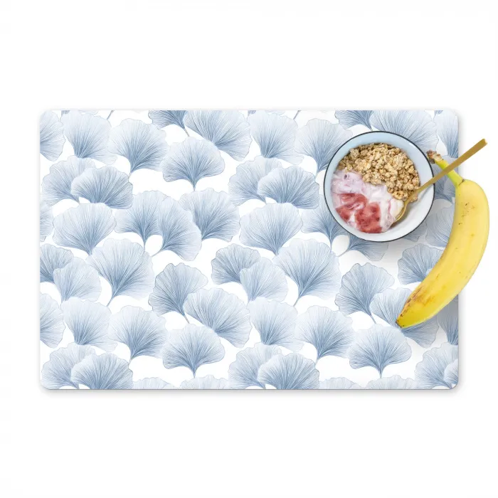 Waaier - Modern - Blauw Placemat vinyl groot 368 -zzzproduct_Kitchenyeah-website