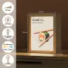 Sushi - Zalm - Rijst - Japans Light Box met kabel (Tafellamp) klein -USP_NL