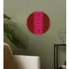 Slang - Boa - Roze Wandcirkel plexiglas klein 852 -sfeer3